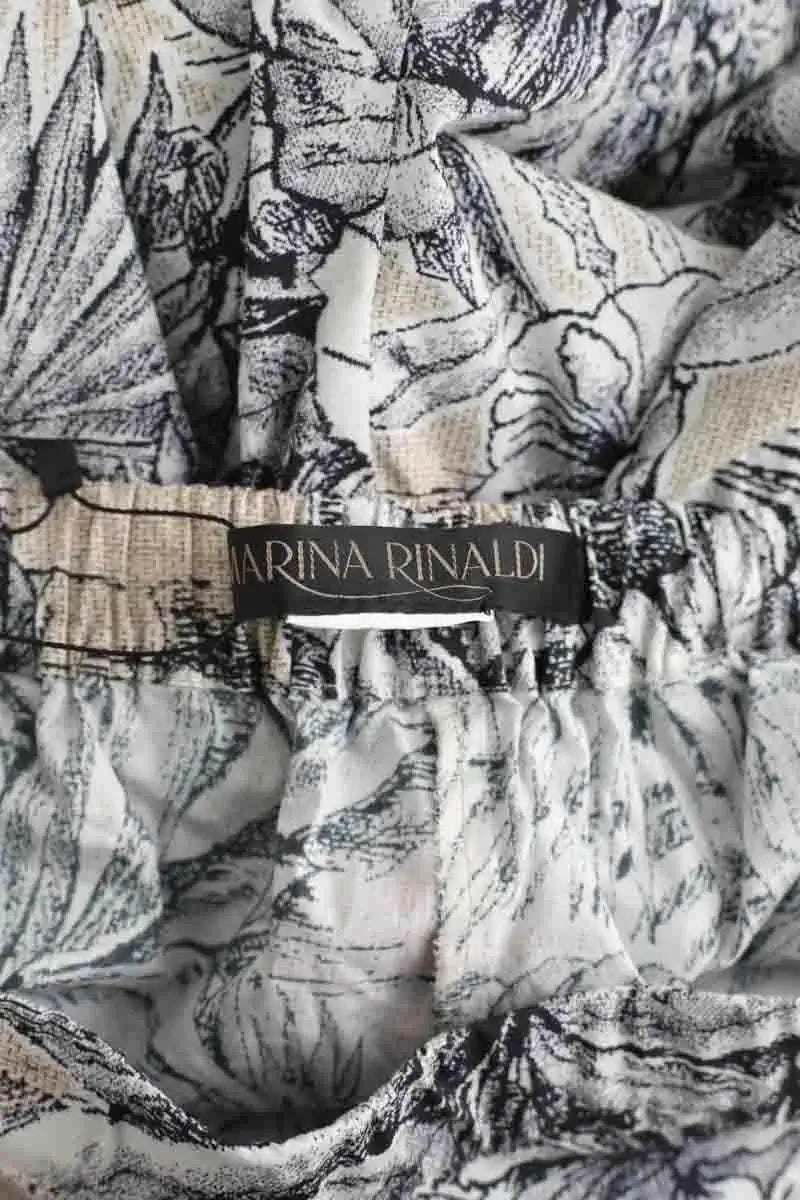 Pantalon Marina Rinaldi Blanc en Coton