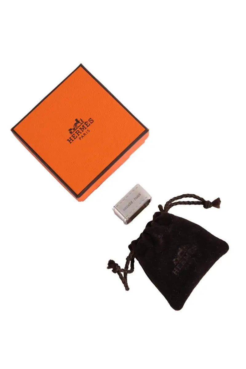 Anneau de carré  Hermès Argent en Autres