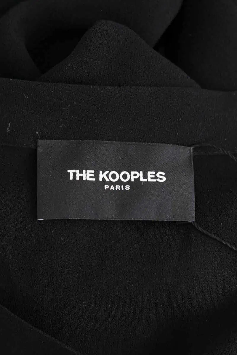 Robe The Kooples Noir en Synthétique
