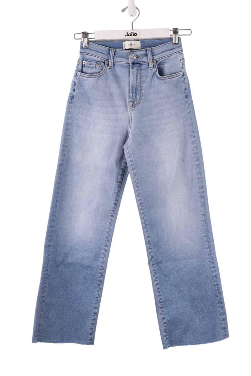 Droit 7 For All Mankind  Bleu