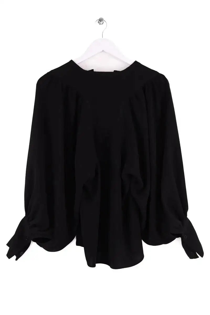 Blouse Laurence Bras Noir en Synthétique
