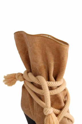 Boots à lacets Isabel Marant CANVAS SUMMER B Jaune en Tissu