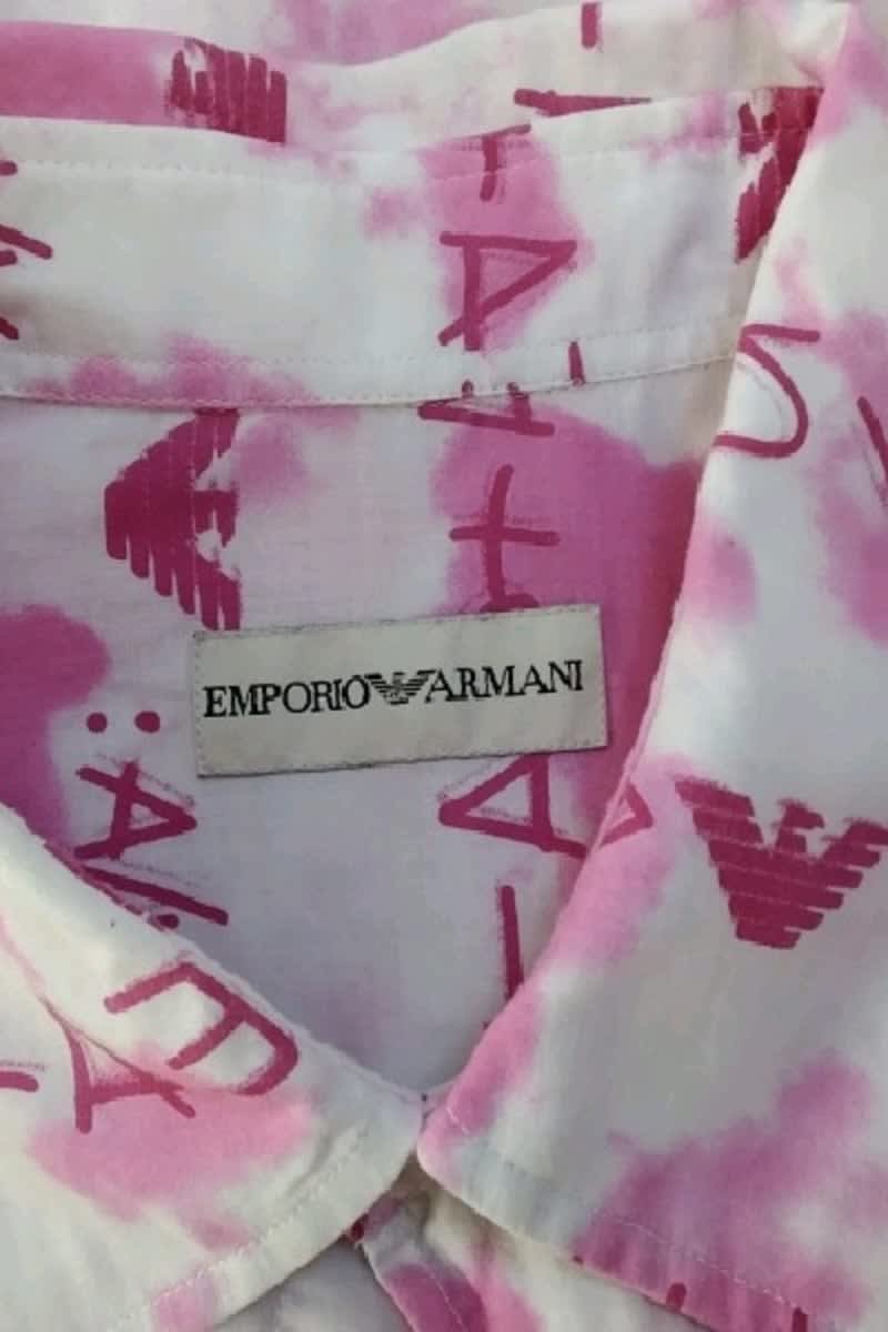 Chemises Armani  Rose