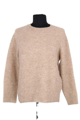 Pull Soeur Beige en Synthétique, taille S - Seconde Main