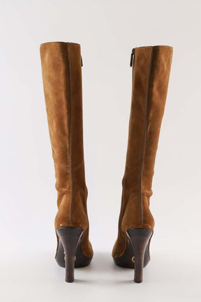 Bottes Gucci  Marron