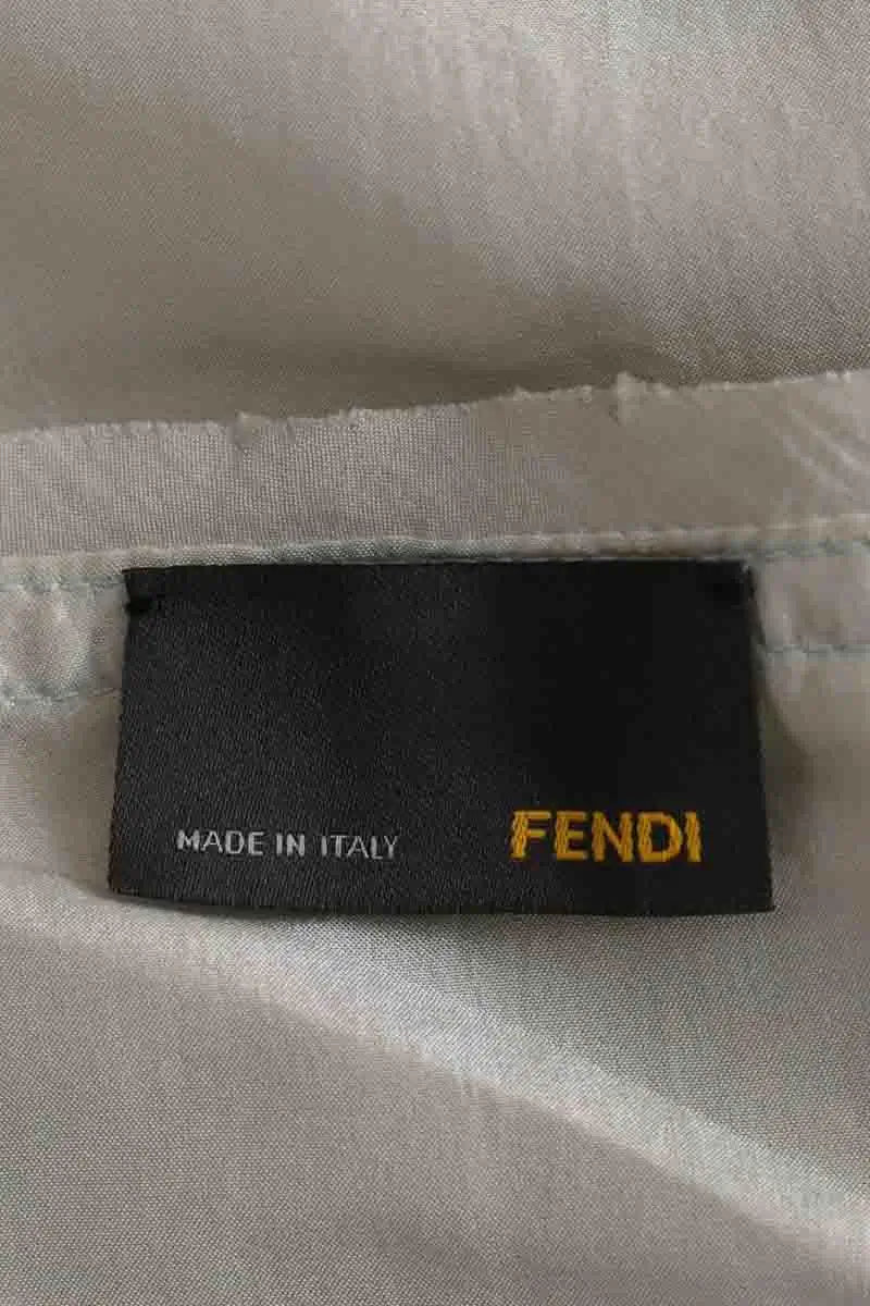 Blouse Fendi Vert en Soie