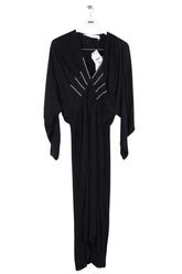 Robe Iro Noir en Synthétique, taille S - Seconde Main