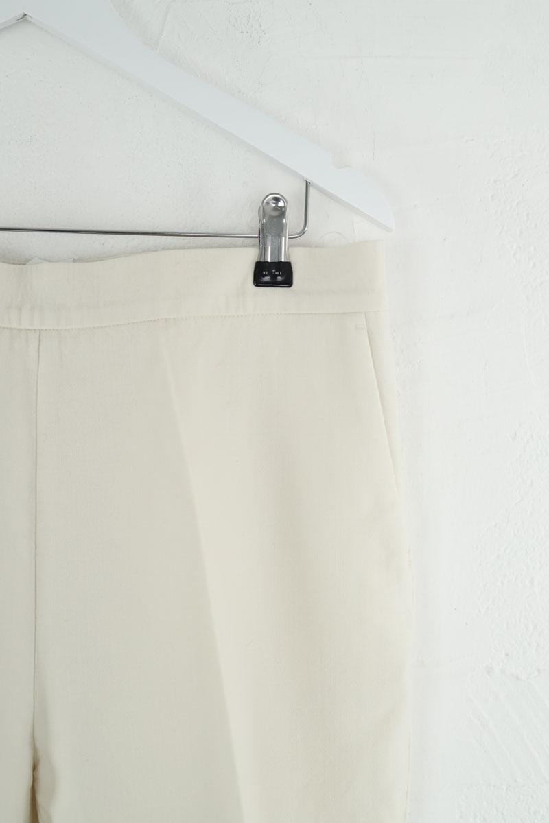 Droit Max Mara  Blanc