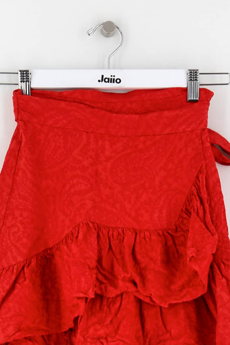 Mini jupe Maje  Rouge