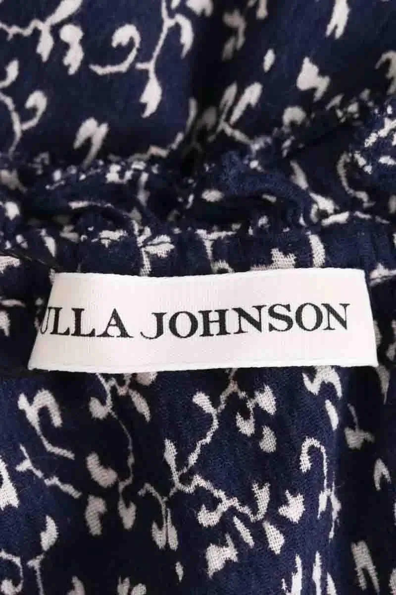 Top sans manche Ulla Johnson Marine en Coton