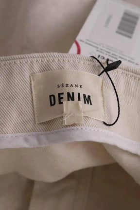 Jupe Sézane Beige en Coton
