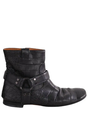 Boots Louis Vuitton Noir en Cuir, taille 39 - Seconde Main
