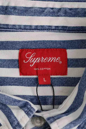 Chemise Supreme Bleu en Coton