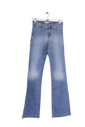 Jean bootcut Ba&Sh Bleu en Coton, taille S - Seconde Main