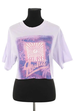 Top  Maje Violet en Coton, taille S - Seconde Main
