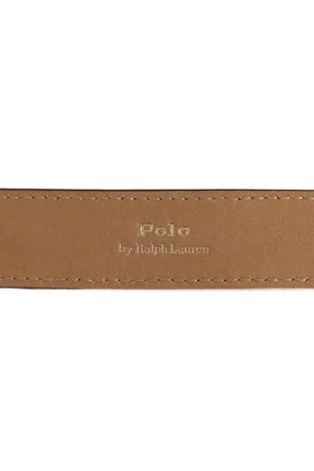 Ceinture Ralph Lauren Camel en Cuir