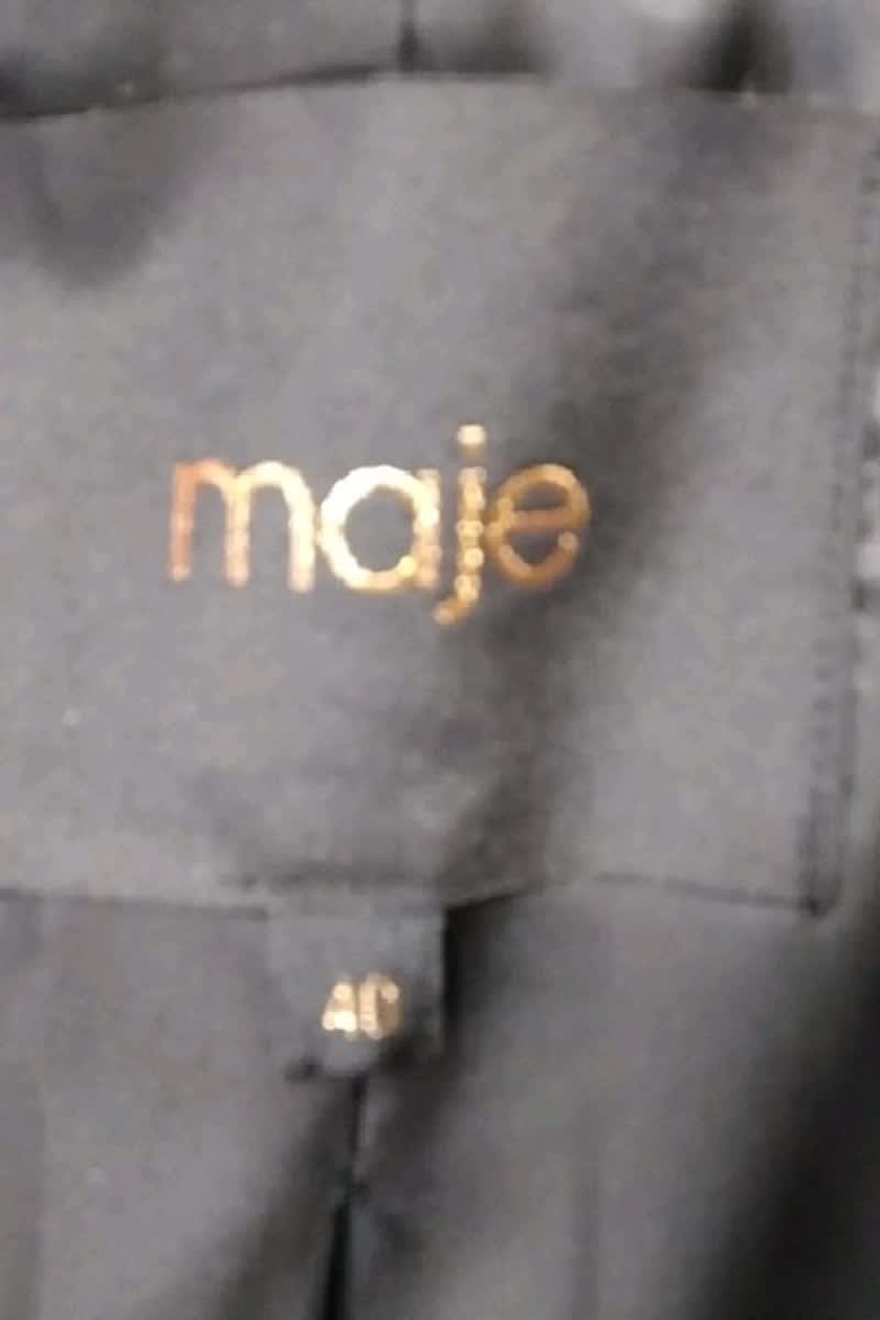 Blazer Maje  Gris
