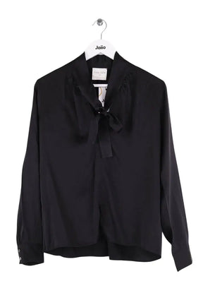 Blouse Forte_Forte Noir en Soie, taille S - Seconde Main