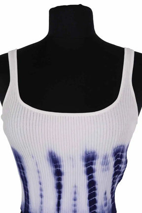 Top sans manche Maje Blanc en Viscose