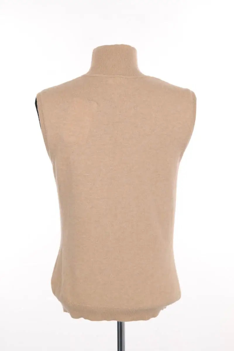 Top Valentino Camel en Laine