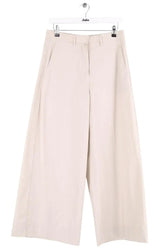 Pantalon Max Mara Beige en Coton, taille S - Seconde Main