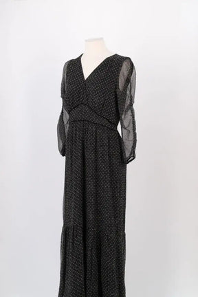 Robe Ba&Sh Noir en Soie