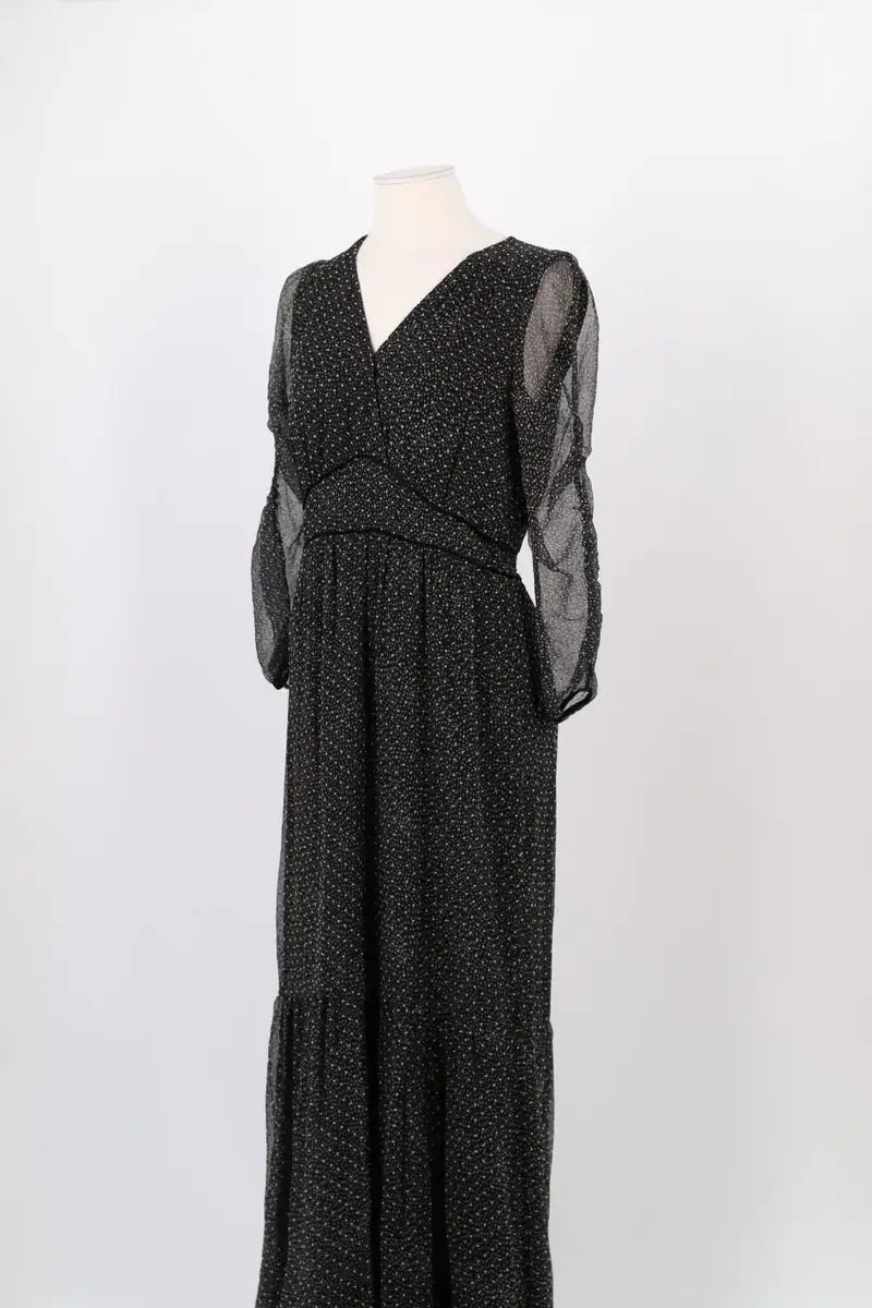 Robe Ba&Sh Noir en Soie