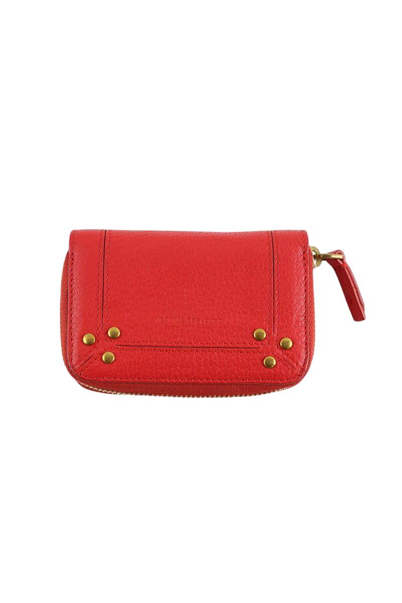 Portefeuille Jérôme Dreyfuss  Rouge