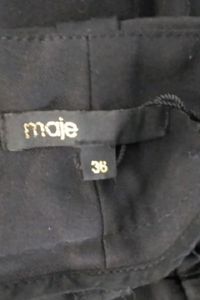 Pantalon droit Maje  Noir