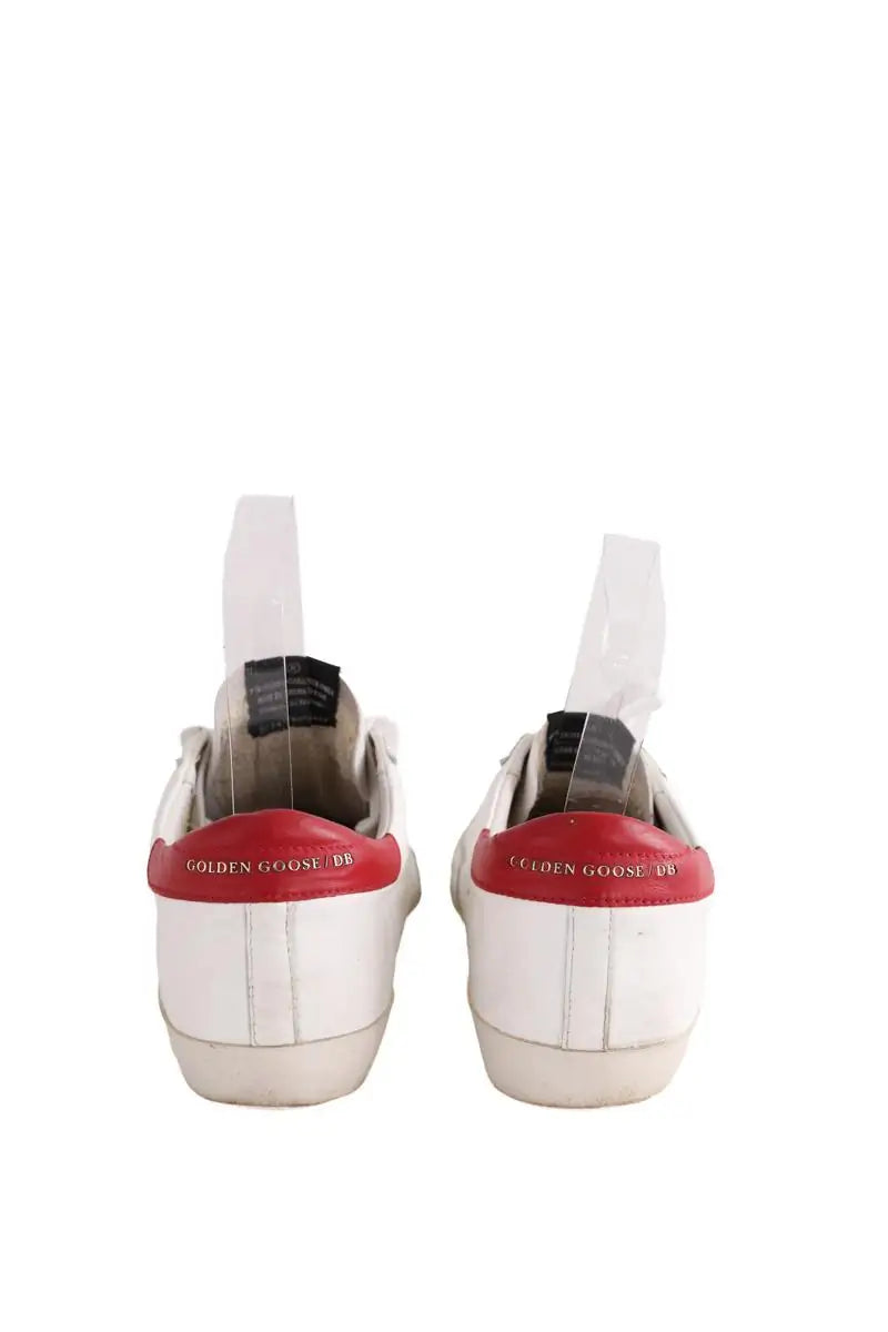 Baskets Golden Goose Blanc en Cuir