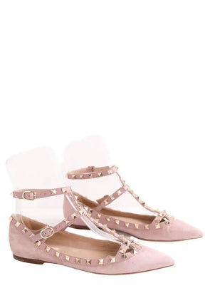 Ballerines Valentino Rose en Daim