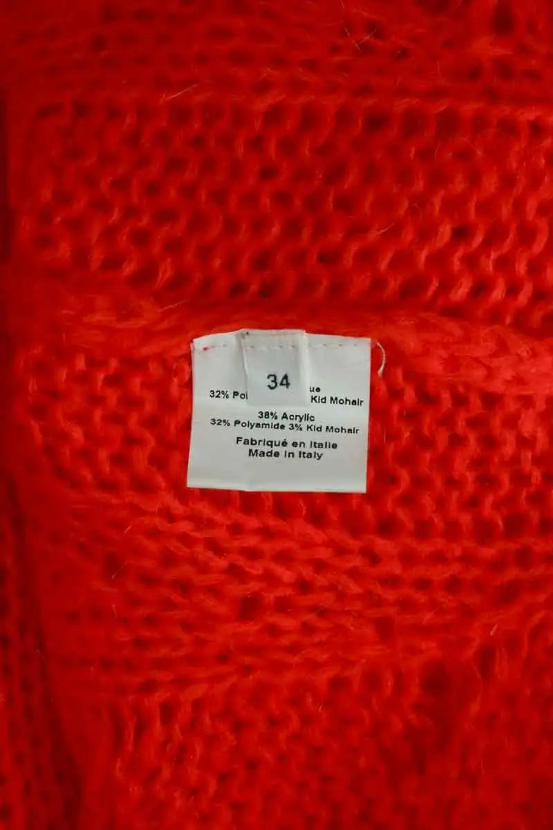 Pull Roseanna Orange en Synthétique