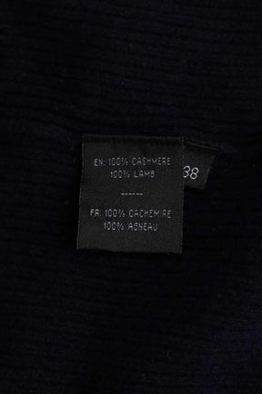 Robe Max & Moi Bleu en Cachemire