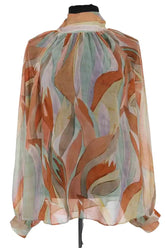 Blouse Sézane Multicolore en Synthétique, taille L - Seconde Main