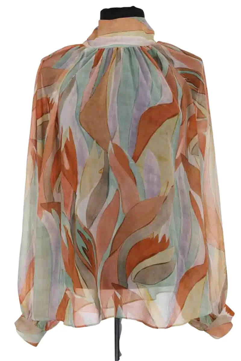 Blouse Sézane Multicolore en Synthétique, taille L - Seconde Main