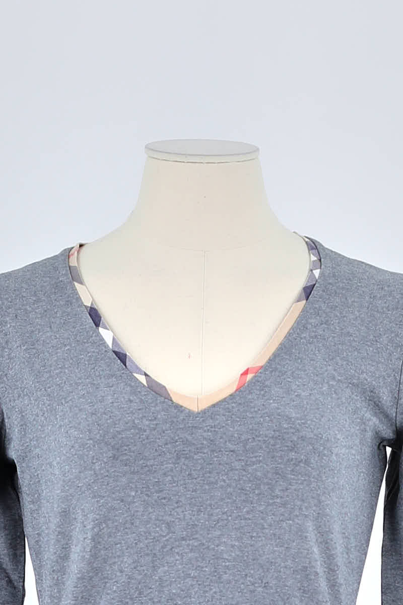 T-shirt Burberry  Gris
