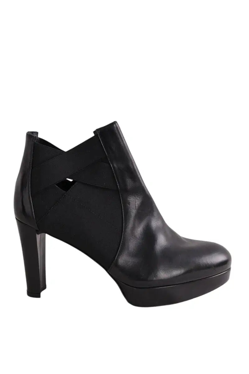 Boots Stuart Weitzman Noir en Cuir, taille 37 - Seconde Main