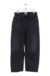 Jean large Citizens of Humanity Miro Noir en Coton, taille S - Seconde Main