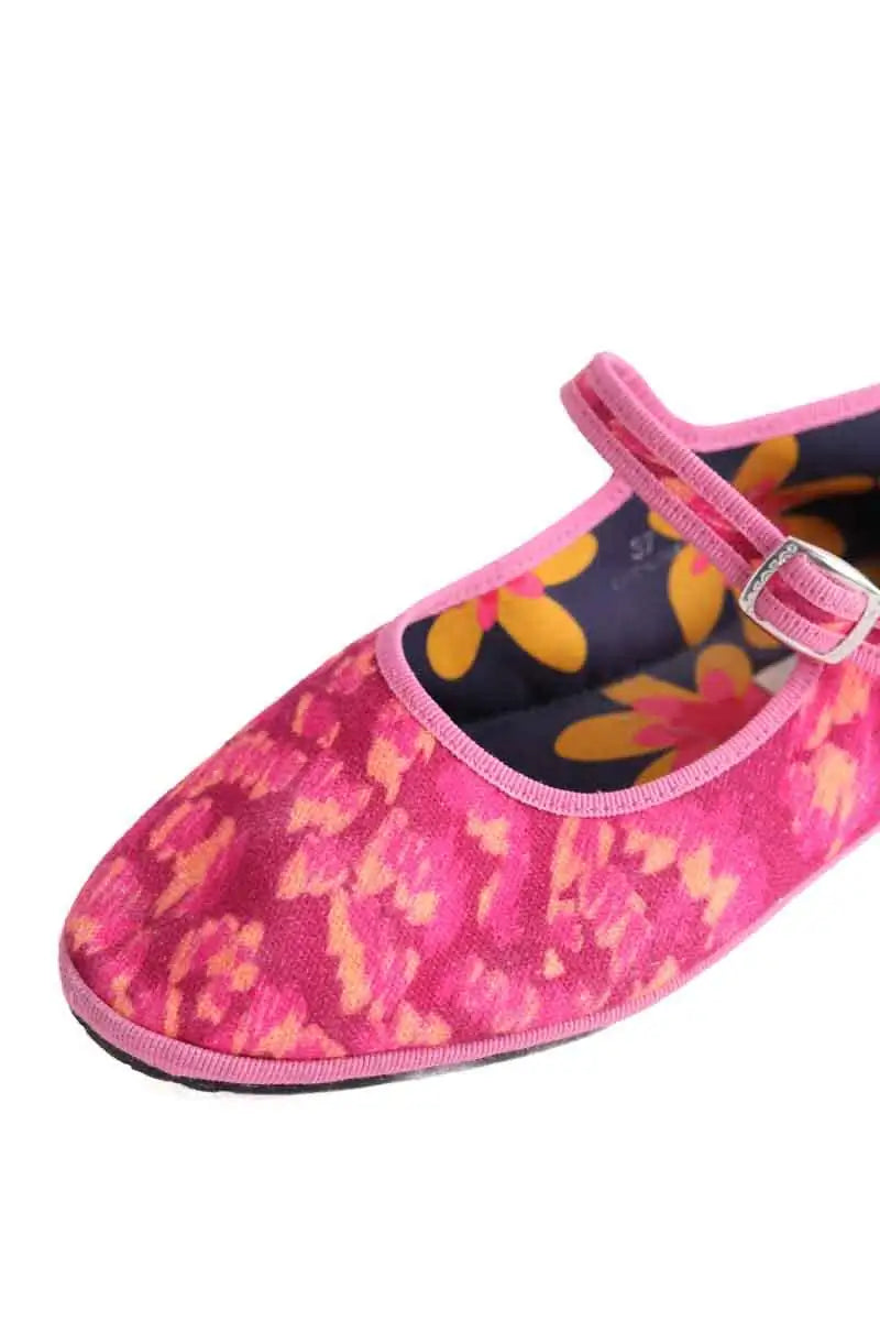 Ballerines Elise Chalmin Rose en Tissu
