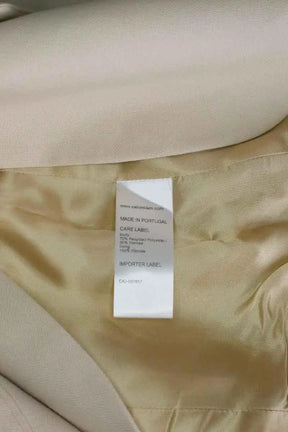 Blazer Calvin Klein Beige en Synthétique