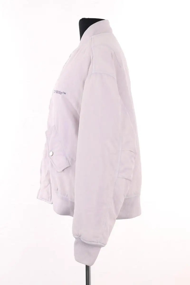 Blouson Off White Rose en Synthétique