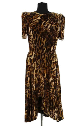 Robe Isabel Marant Doré en Viscose, taille S - Seconde Main