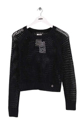 Pull Liu Jo Noir en Synthétique, taille M - Seconde Main
