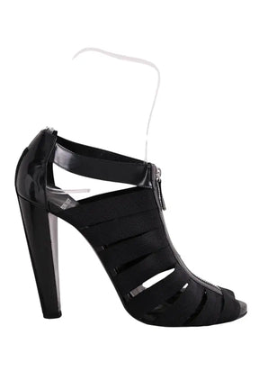 Talons Pierre Hardy Noir en Cuir, taille 40 - Seconde Main