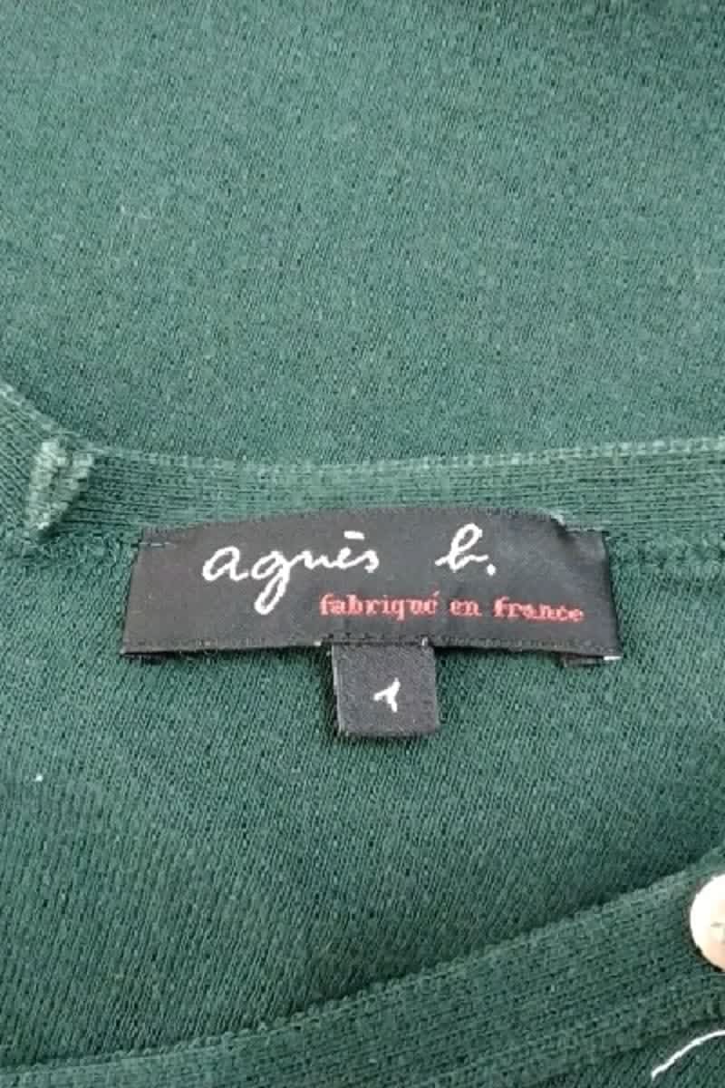 T-shirt Agnès B.  Vert