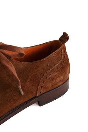 Chaussures à lacets Etro Marron en Daim
