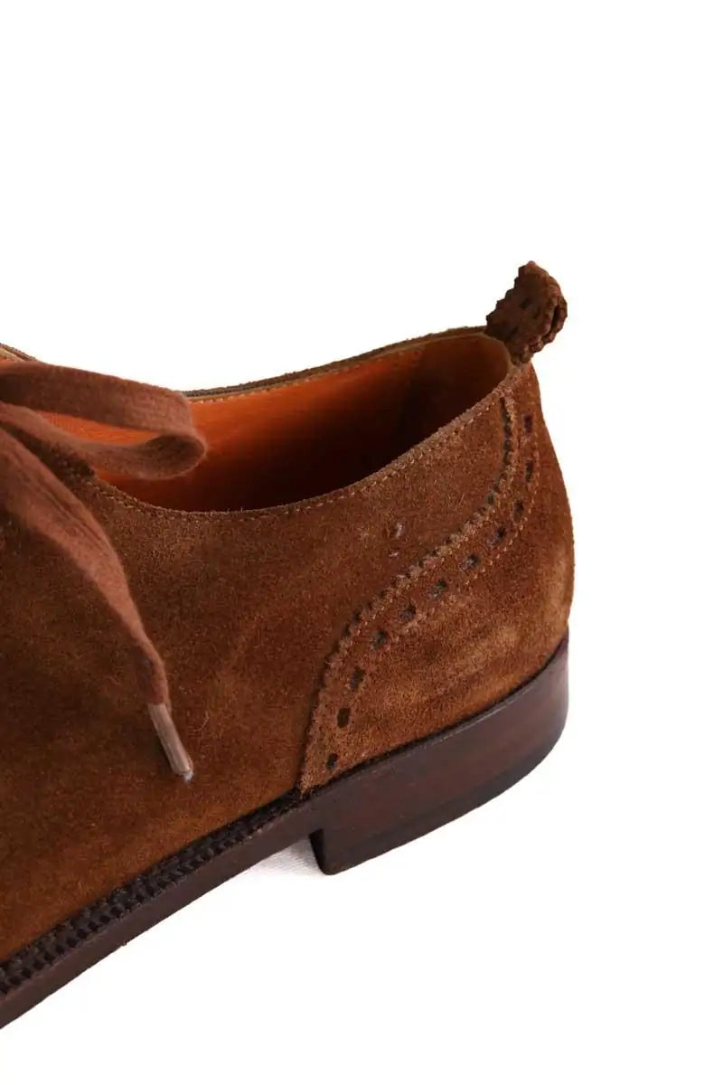 Chaussures à lacets Etro Marron en Daim