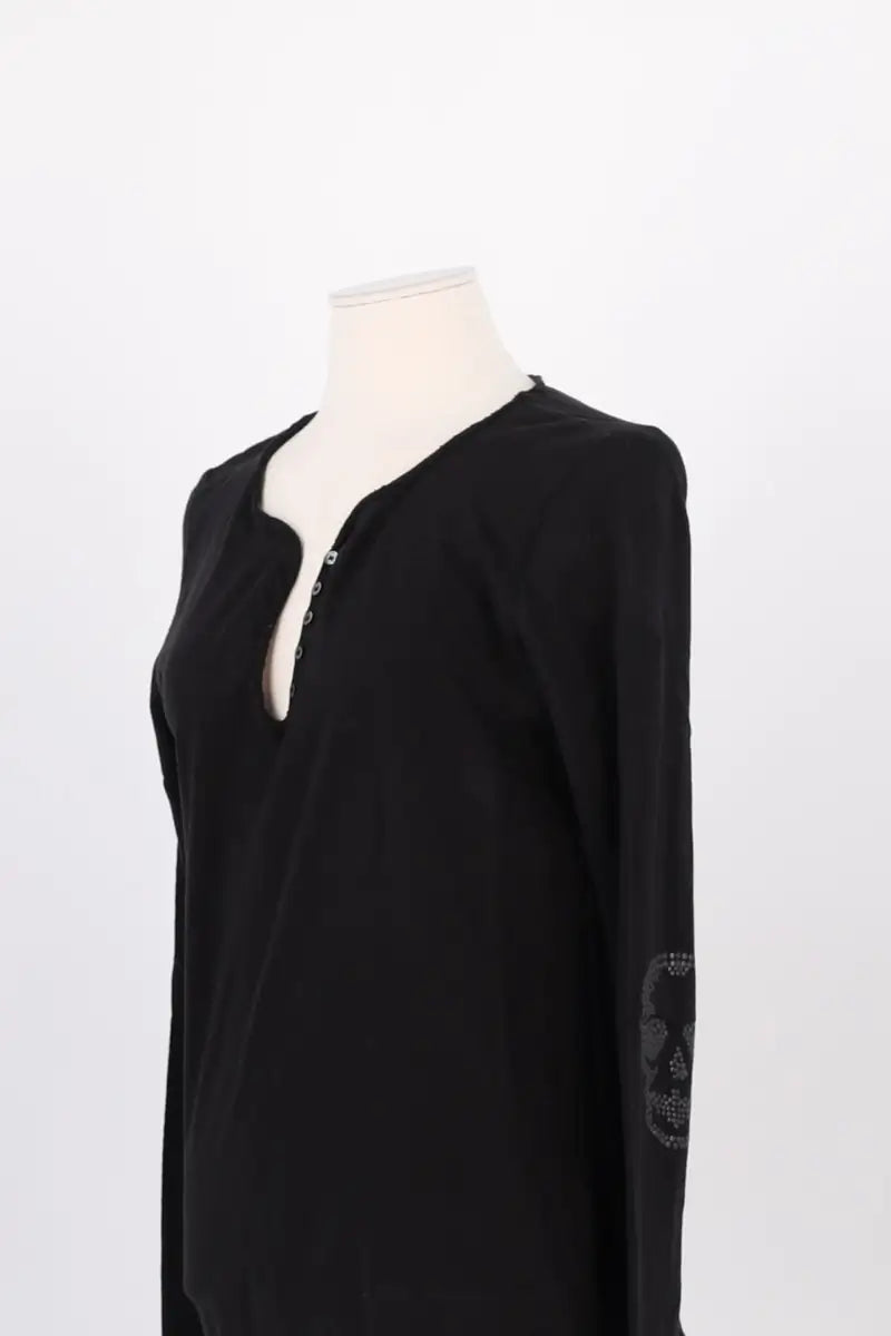 Top Zadig & Voltaire Noir en Coton