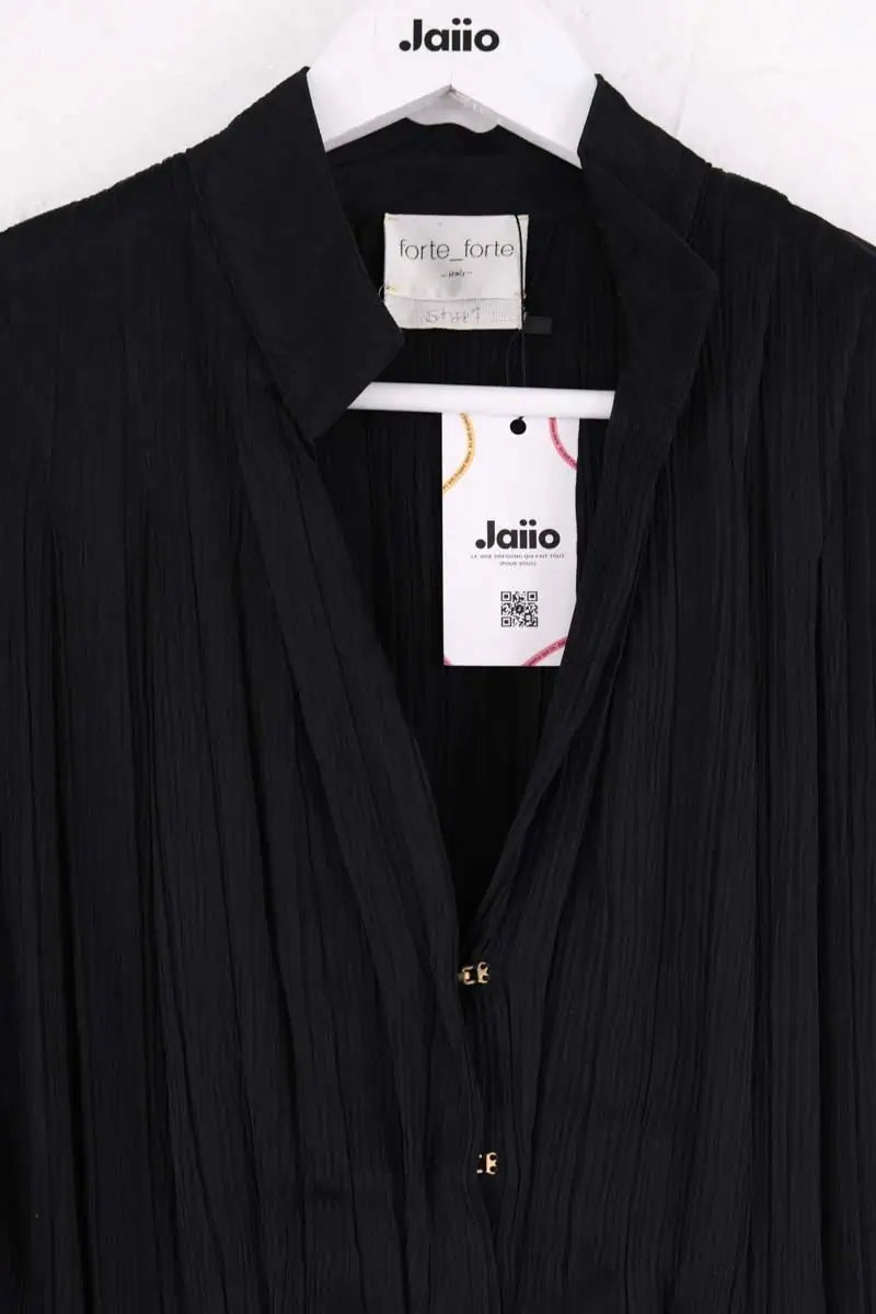 Blouse Forte_Forte Noir en Viscose
