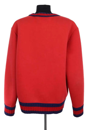 Sweatshirt Gucci Rouge en Coton